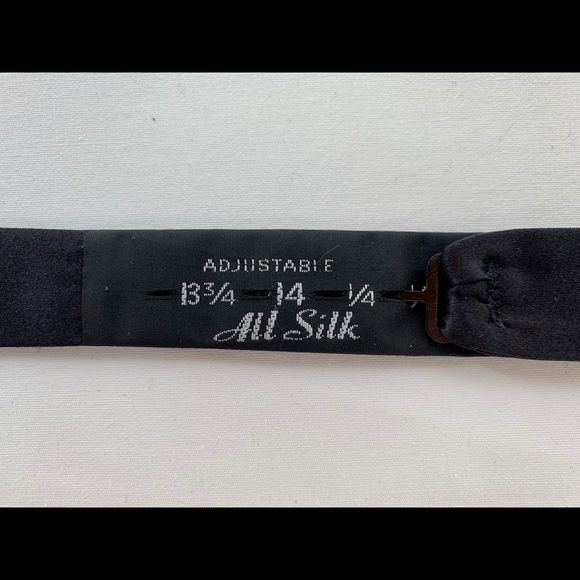 Beautiful All Silk Bow Tie (Neiman Marcus) - Picture 3 of 3
